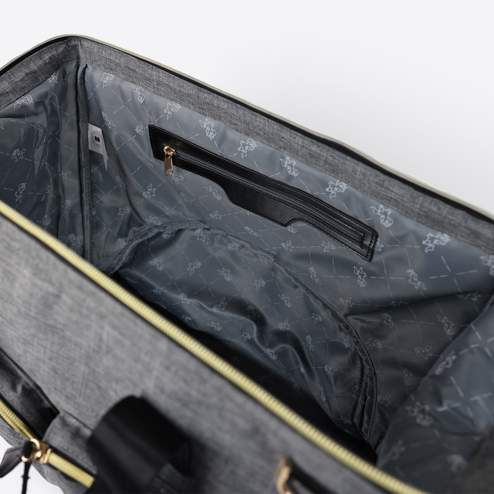 Dual Front Pocket Messenger Nappy Bag